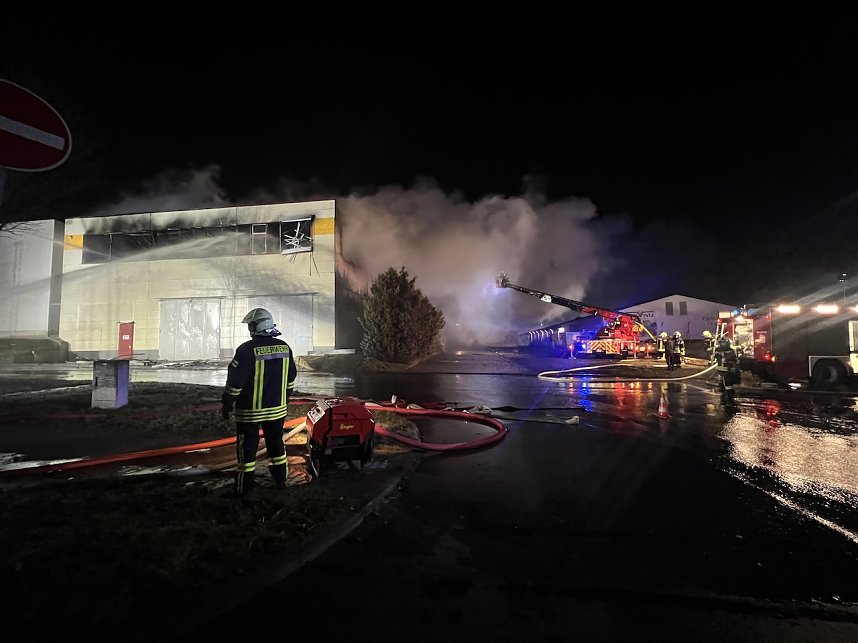 Feuer in M&uuml;hlhausen