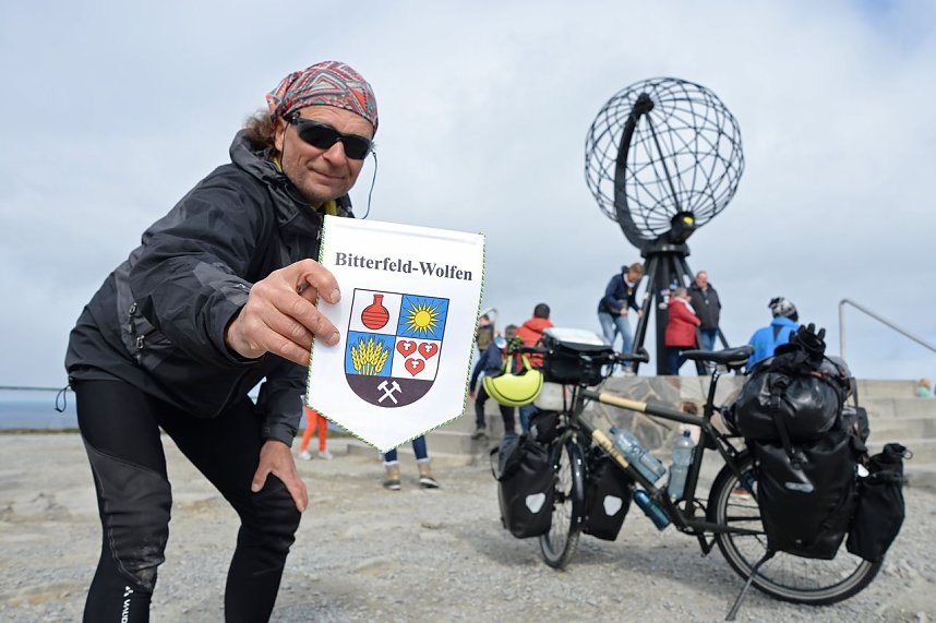Weltenradler Thomas Meixner war in arktischen Gefilden unterwegs