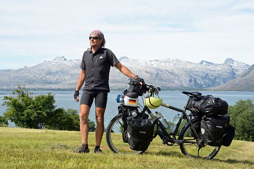 Weltenradler Thomas Meixner war in arktischen Gefilden unterwegs