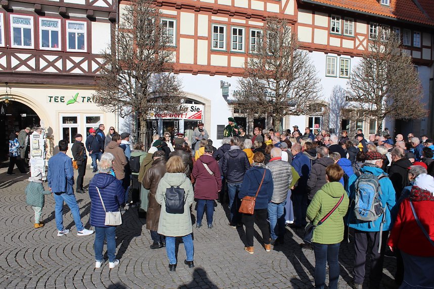 Sonderf&uuml;hrung zum Weltg&auml;stef&uuml;hrertag: Bad Langensalza ist auf den Beinen