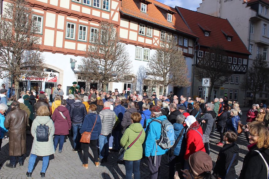 Sonderf&uuml;hrung zum Weltg&auml;stef&uuml;hrertag: Bad Langensalza ist auf den Beinen