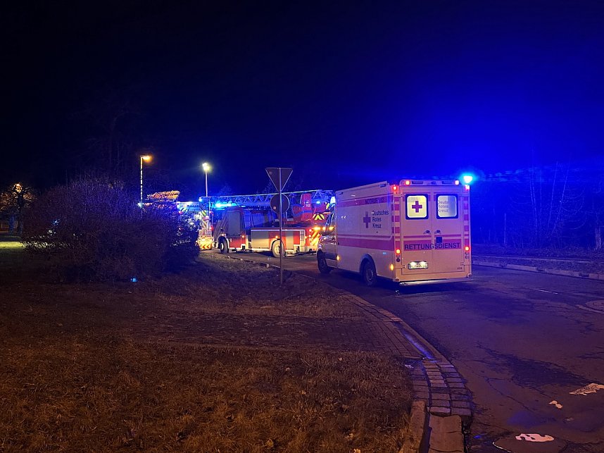 Fenstersturz gestern Abend in Nordhausen