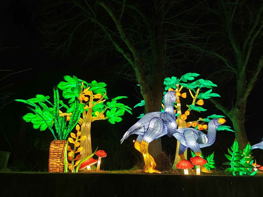 Magische Lichterwelten in Halle