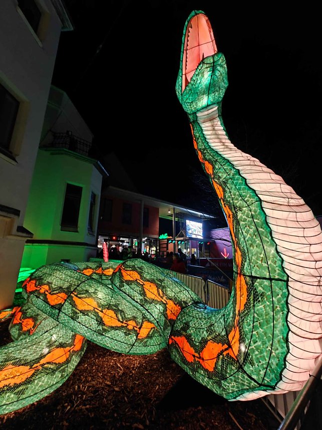 Magische Lichterwelten in Halle