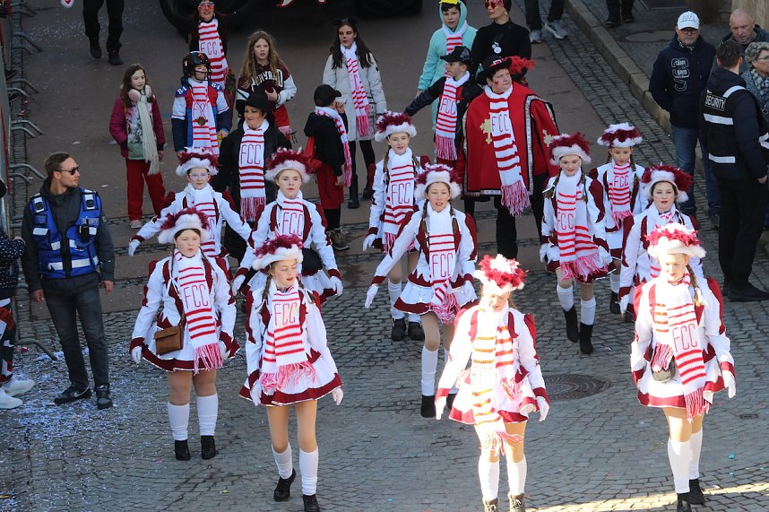 Rosenmontagsumzug 2025 in Sondershausen