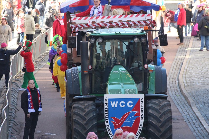 Rosenmontagsumzug 2025 in Sondershausen