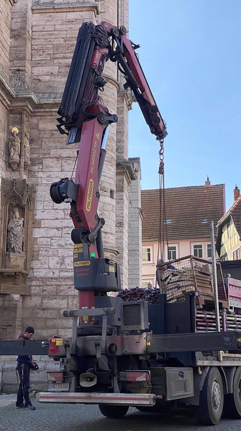 Bauarbeiten an der Marktkirche starten