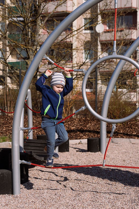 Spielplatz Bad Nauheimer Stra&szlig;e in Bad Langensalza, an "Nutzer" &uuml;bergeben