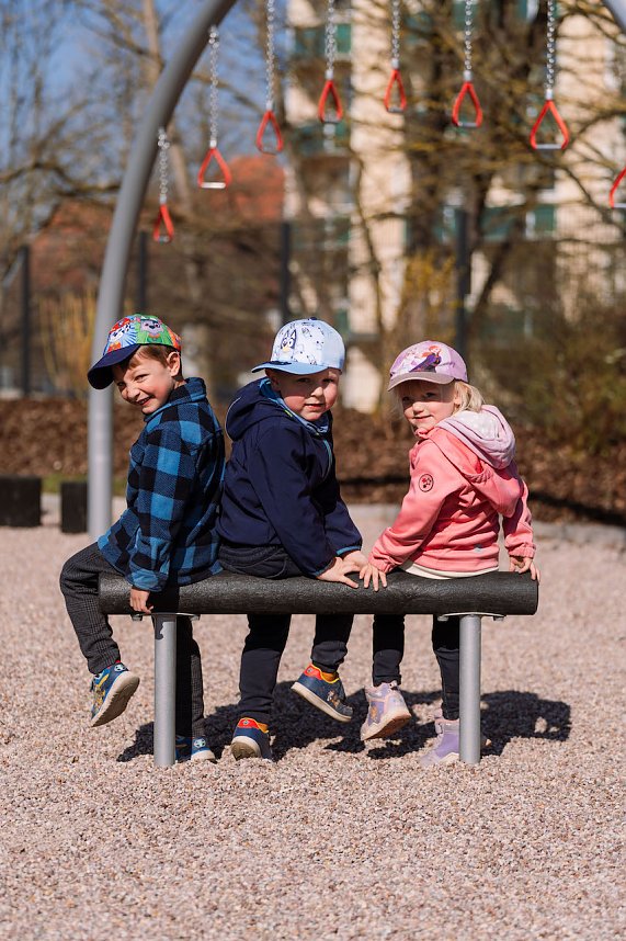 Spielplatz Bad Nauheimer Stra&szlig;e in Bad Langensalza, an "Nutzer" &uuml;bergeben