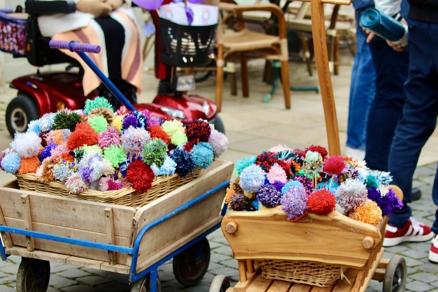 Verflixt & Zugebommelt Aktion in Bad Langensalza