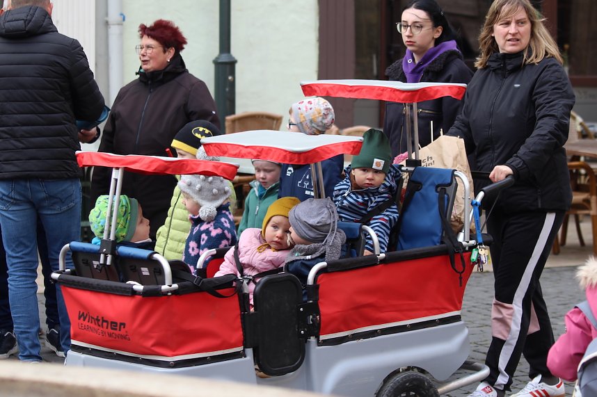 Verflixt & Zugebommelt Aktion in Bad Langensalza