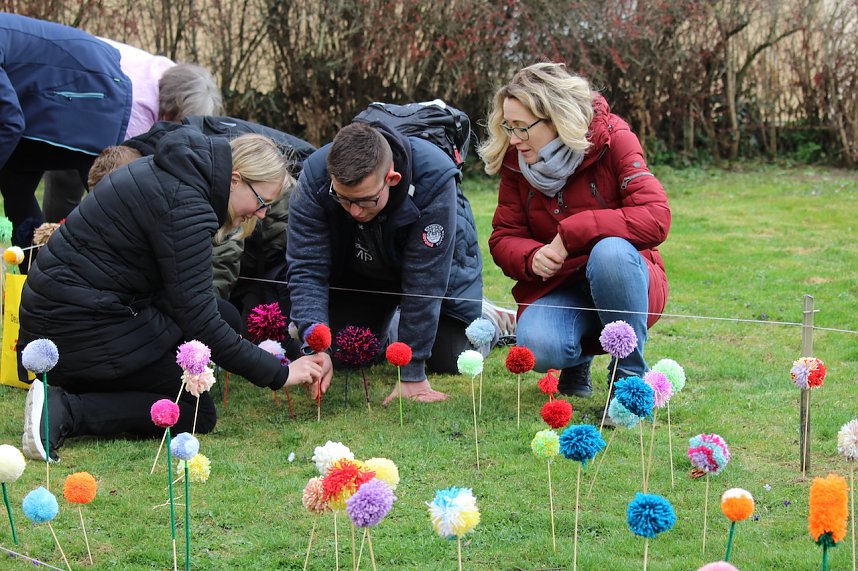 Verflixt & Zugebommelt Aktion in Bad Langensalza