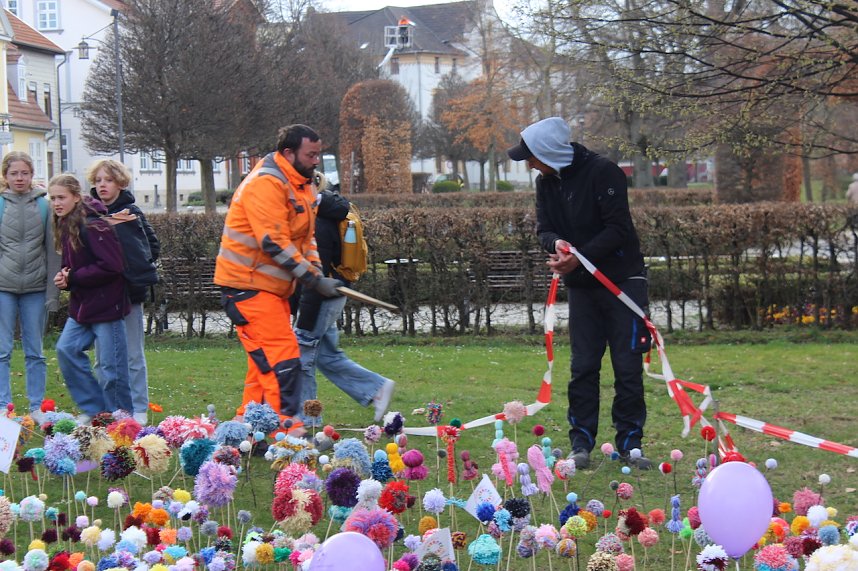 Verflixt & Zugebommelt Aktion in Bad Langensalza