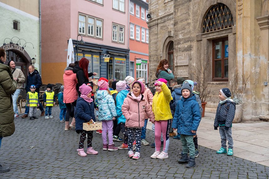 Fr&uuml;hjahrsputz und Stadt-Verbommeln in Bad Langensalza