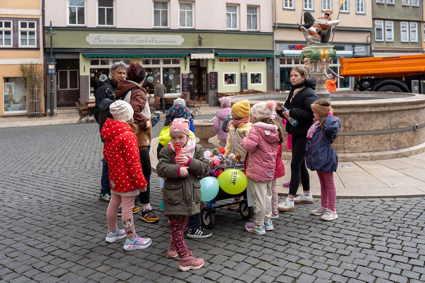 Fr&uuml;hjahrsputz und Stadt-Verbommeln in Bad Langensalza