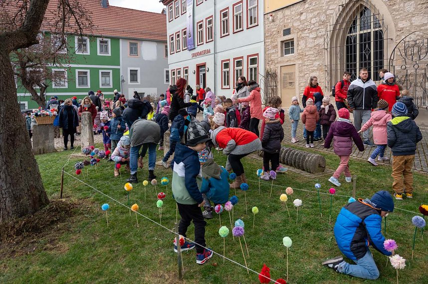 Fr&uuml;hjahrsputz und Stadt-Verbommeln in Bad Langensalza