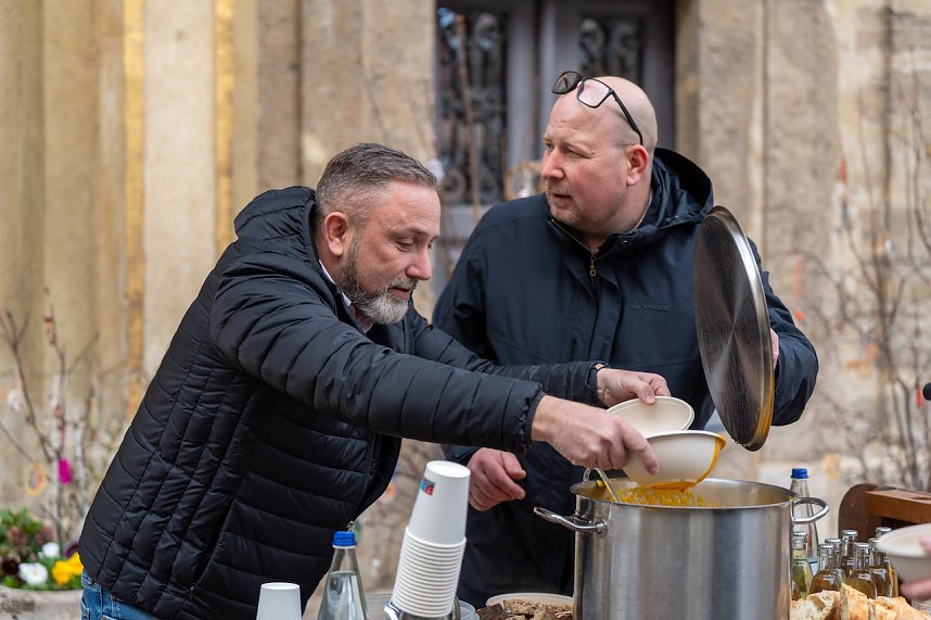 Fr&uuml;hjahrsputz und Stadt-Verbommeln in Bad Langensalza