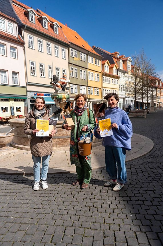 Fr&uuml;hjahrsputz und Stadt-Verbommeln in Bad Langensalza