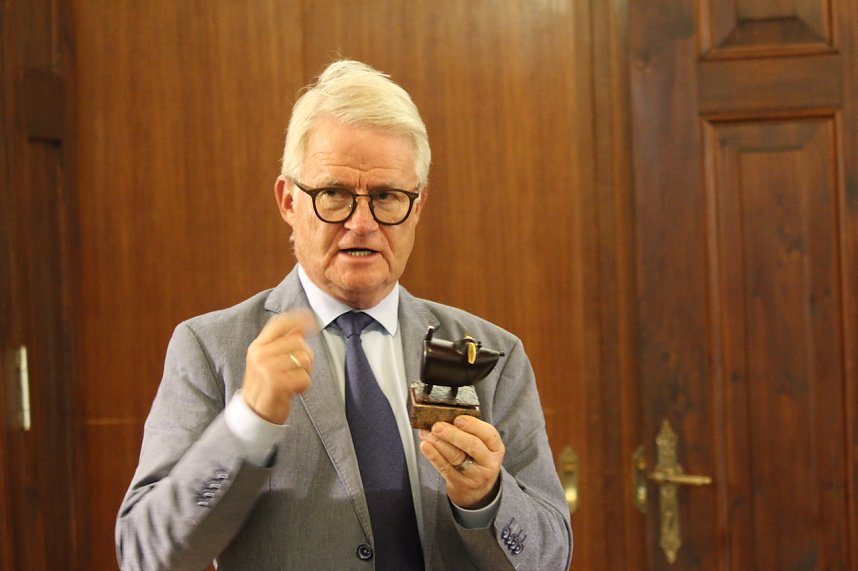 Ernennung Volker P&ouml;hler zum "Botschafter f&uuml;r Litauen"