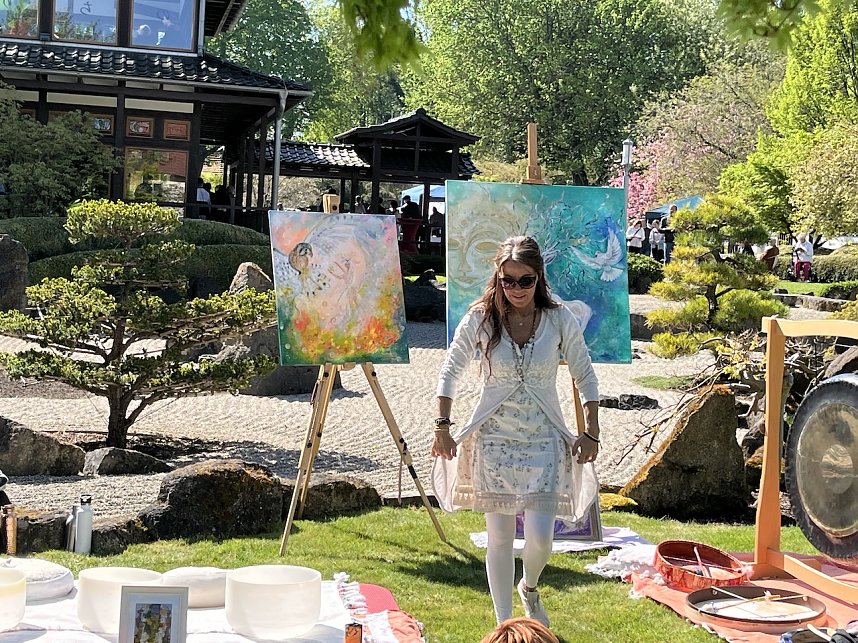 Hanami im Japanischen Garten
