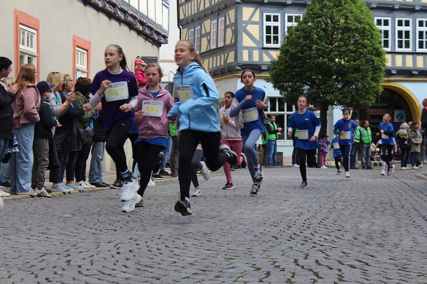 1. Lauf Sch&uuml;lerinnen und Sch&uuml;ler: Drei T&uuml;rme Lauf in Bad Langensalza