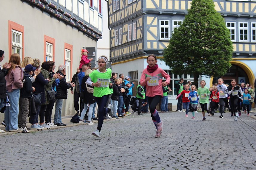 1. Lauf Sch&uuml;lerinnen und Sch&uuml;ler: Drei T&uuml;rme Lauf in Bad Langensalza