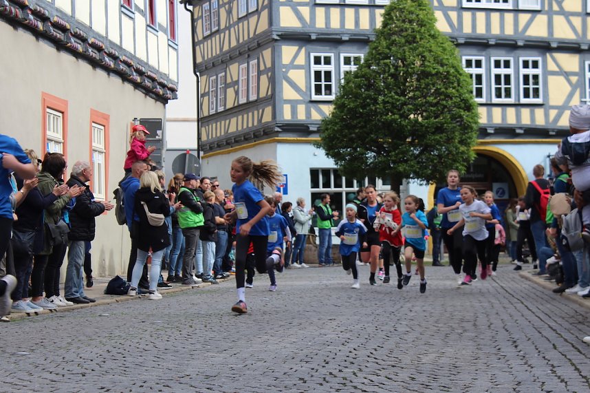 1. Lauf Sch&uuml;lerinnen und Sch&uuml;ler: Drei T&uuml;rme Lauf in Bad Langensalza