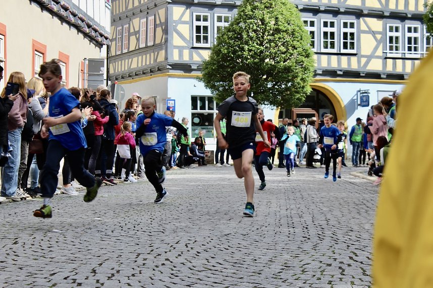 2. Lauf beim Drei T&uuml;rme Lauf in Bad Langensalza