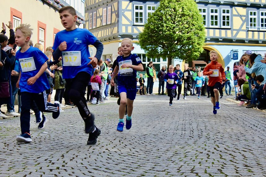 2. Lauf beim Drei T&uuml;rme Lauf in Bad Langensalza