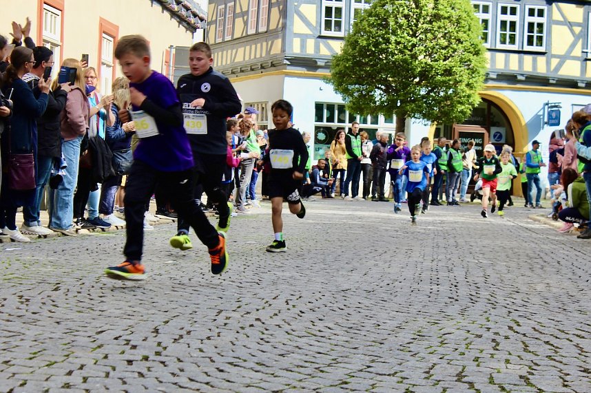 2. Lauf beim Drei T&uuml;rme Lauf in Bad Langensalza