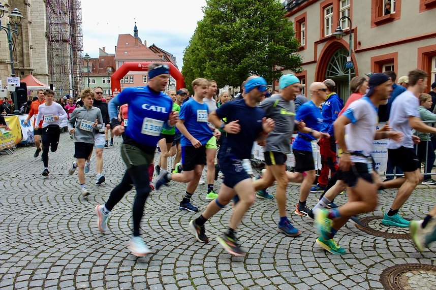 3. Lauf beim Drei T&uuml;rme Lauf in Bad Langensalza