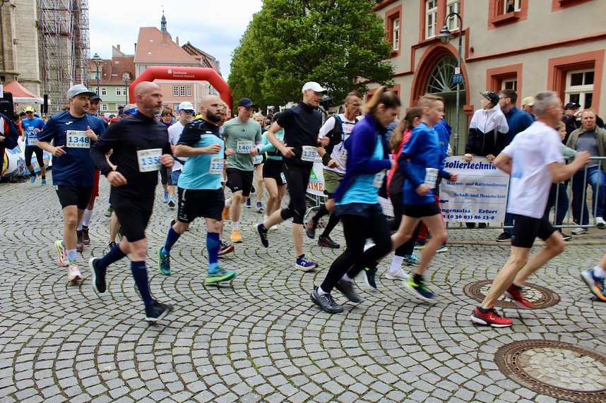 3. Lauf beim Drei T&uuml;rme Lauf in Bad Langensalza