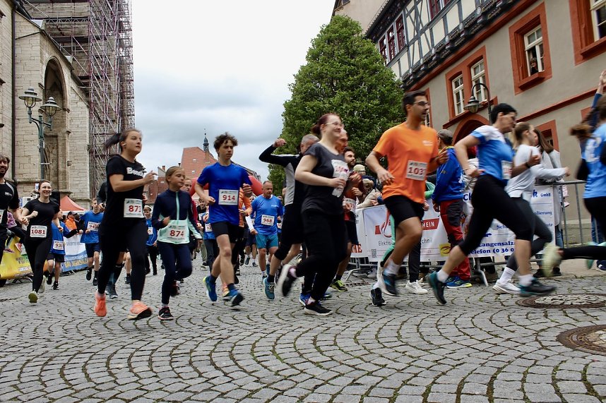 3. Lauf beim Drei T&uuml;rme Lauf in Bad Langensalza