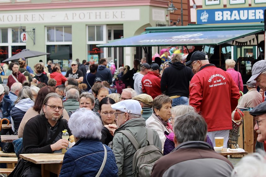 Das "Gr&uuml;ne Innenstadtfest" von Bad Langensalza 