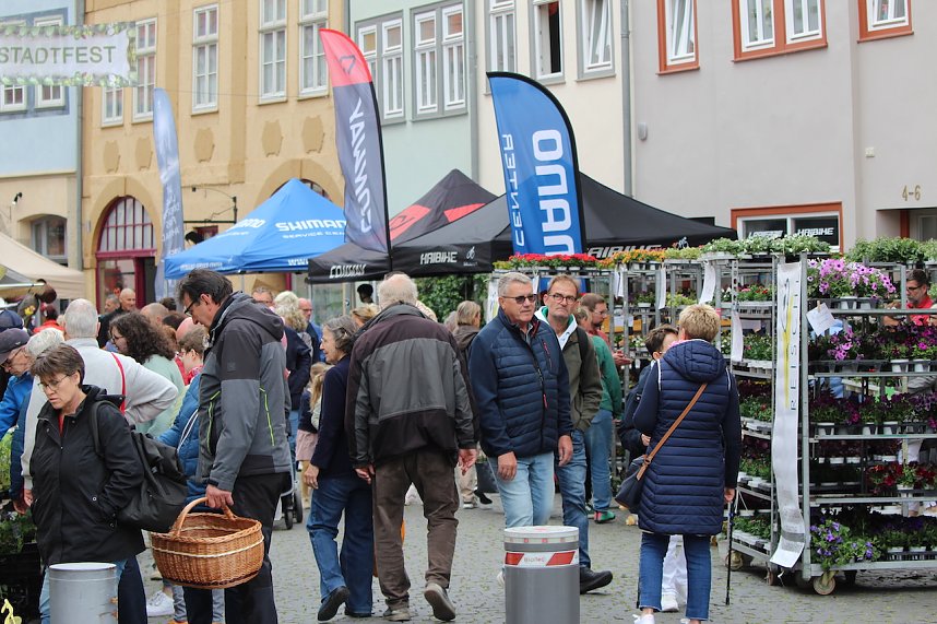 Das "Gr&uuml;ne Innenstadtfest" von Bad Langensalza 