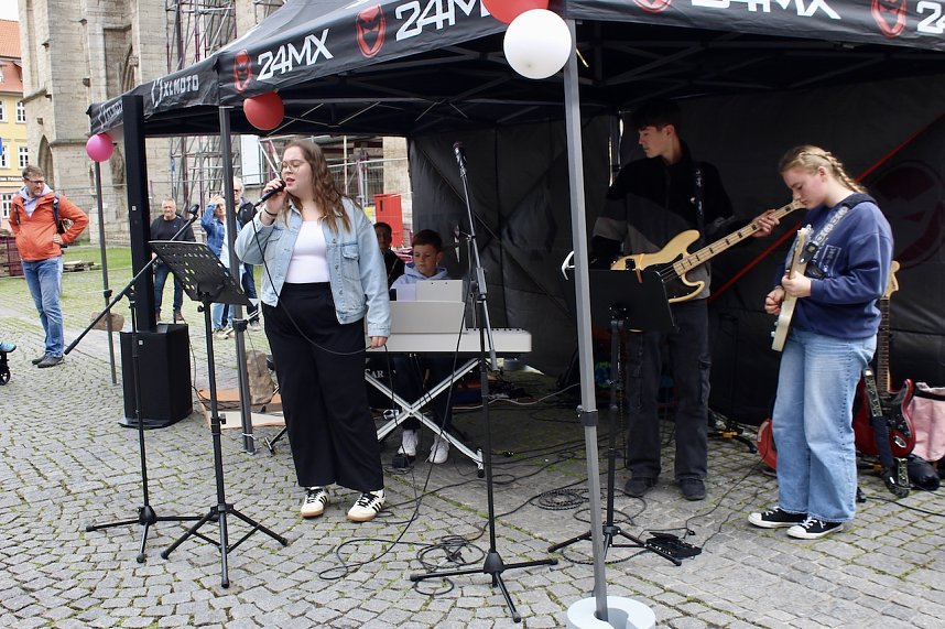 Das "Gr&uuml;ne Innenstadtfest" von Bad Langensalza 