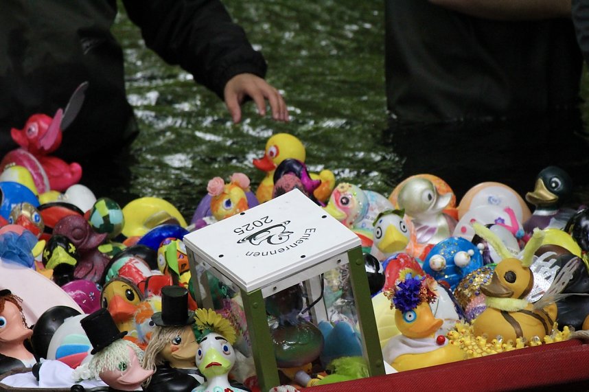 Entenrennen 2025 in Bad Langensalza 