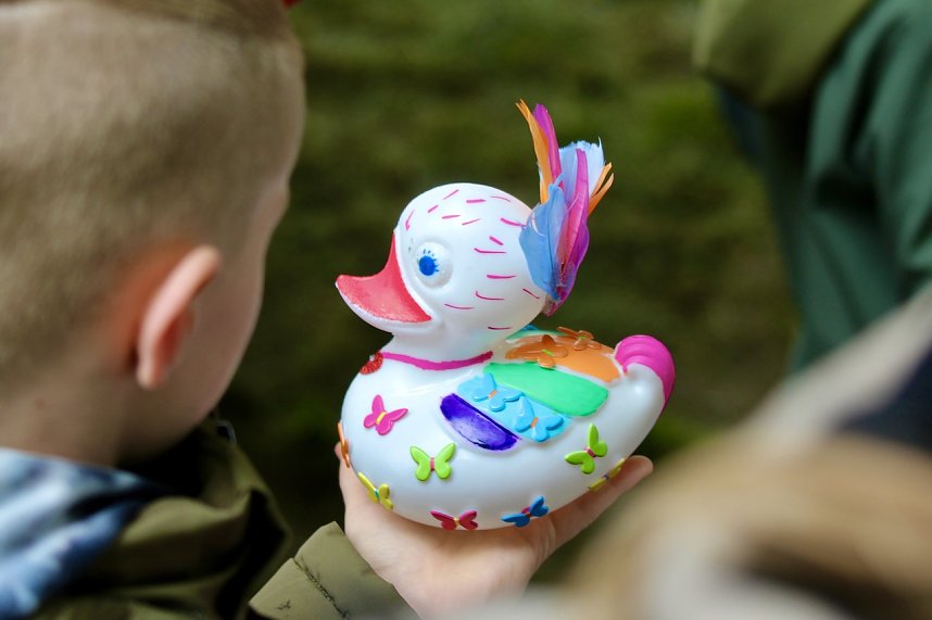 Entenrennen 2025 in Bad Langensalza 