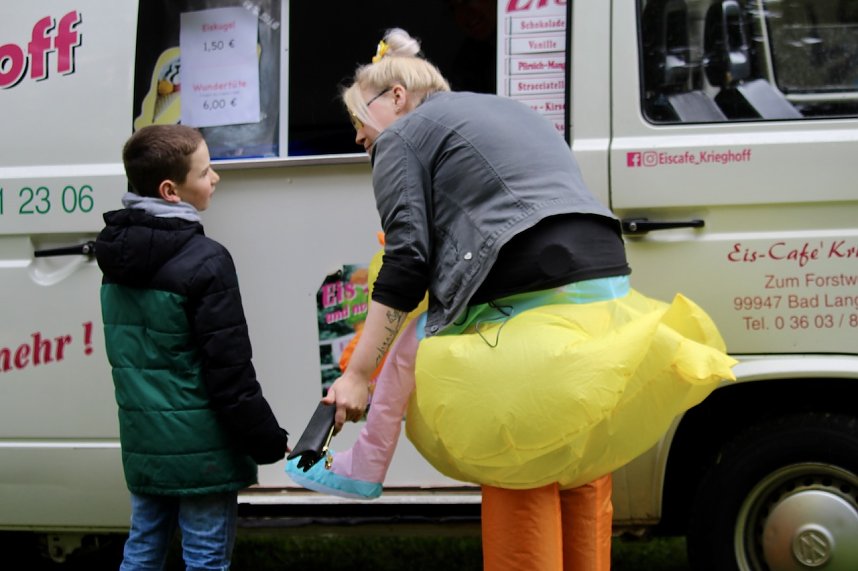 Entenrennen 2025 in Bad Langensalza 