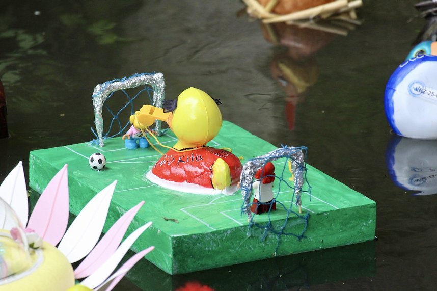 Entenrennen 2025 in Bad Langensalza 