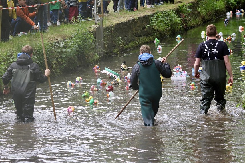 Entenrennen 2025 in Bad Langensalza 