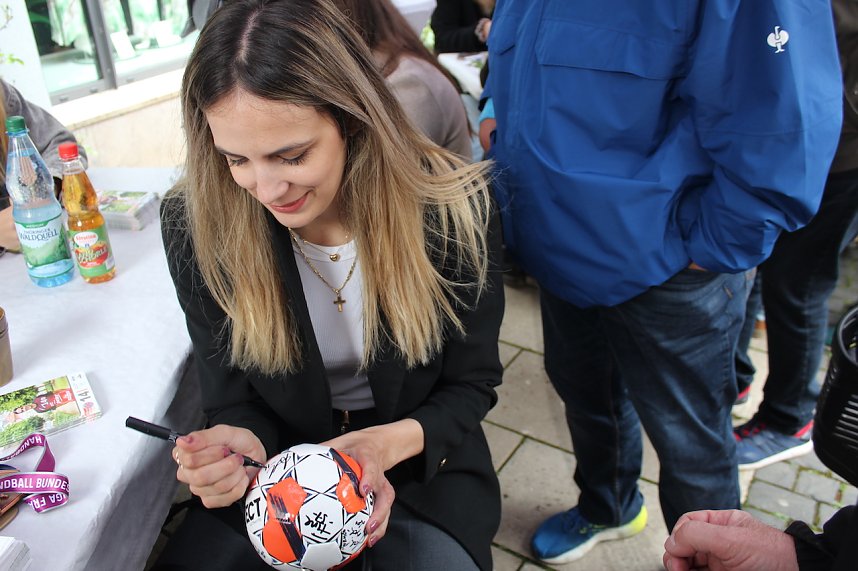 Empfang der Europacup-Siegerinnen in Bad Langensalza