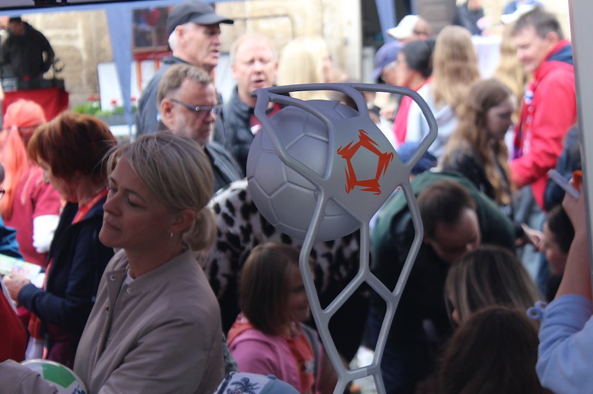 Empfang der Europacup-Siegerinnen in Bad Langensalza