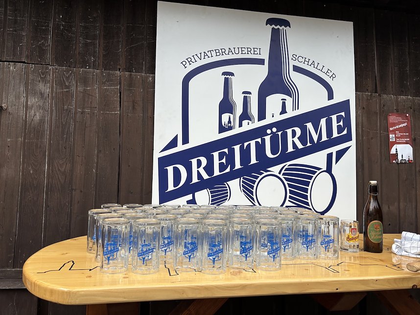 Erste Jubil&auml;umsfeier der Dreit&uuml;rme Brauerei in Bad Langensalza 