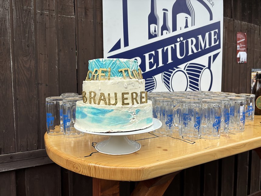 Erste Jubil&auml;umsfeier der Dreit&uuml;rme Brauerei in Bad Langensalza 