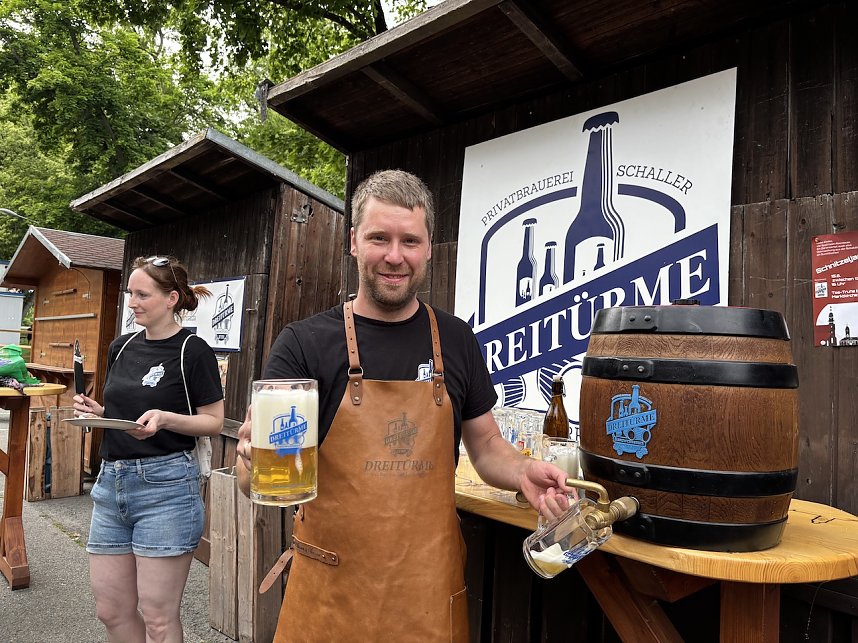 Erste Jubil&auml;umsfeier der Dreit&uuml;rme Brauerei in Bad Langensalza 