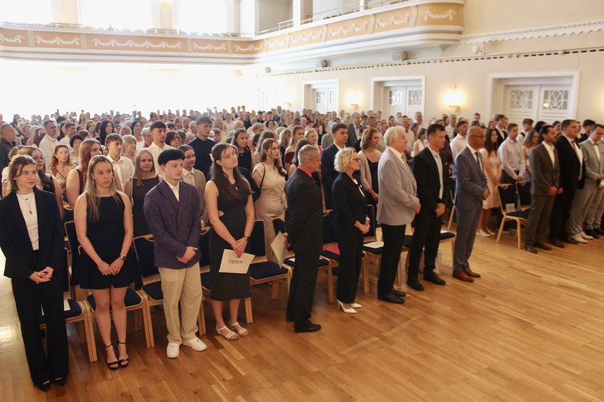 Feierliche Zeugnisvergabe an die Abiturientinnen und Abiturienten des Salza Gymnasiums in Bad Langensalza