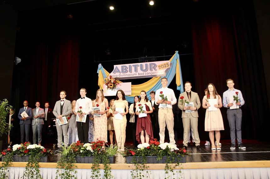 Feierliche Zeugnisvergabe an die Abiturientinnen und Abiturienten des Salza Gymnasiums in Bad Langensalza