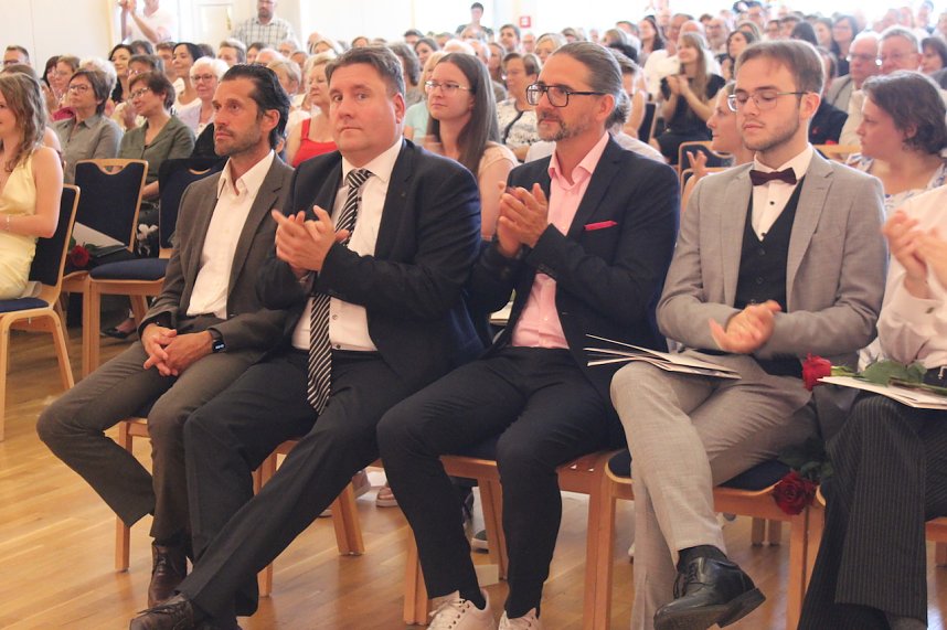 Feierliche Zeugnisvergabe an die Abiturientinnen und Abiturienten des Salza Gymnasiums in Bad Langensalza