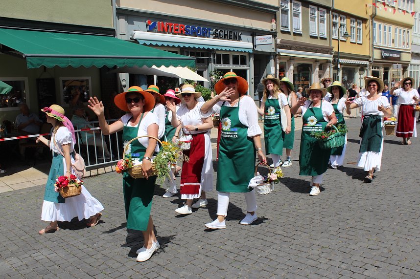 Brunnenfestumzug Bad Langensalza Teil 1